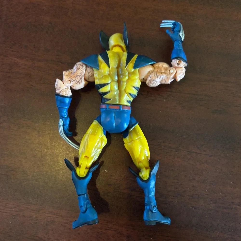 Marvel Legends Wolverine Action Figure | Toy Biz 2002, Series III, Displayed